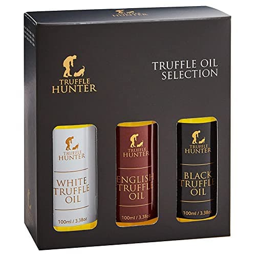 TruffleHunter - English, Black & White Truffle Oil Set - 3.38 Oz x 3 - Image 1