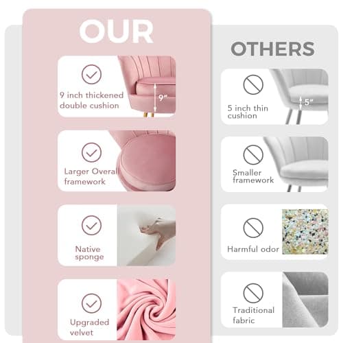 pink loft chair  thumbnail 3