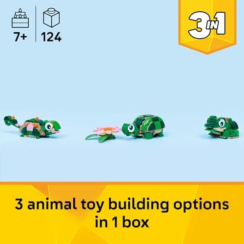 LEGO® Creator 3 in 1 Turtle with a Water Lily Flower 31377 thumbnail 2