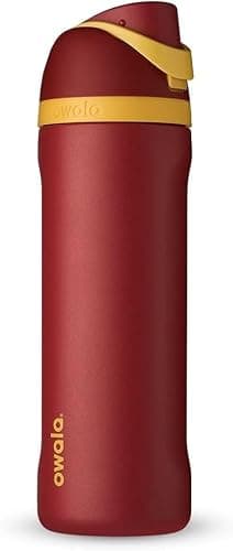 Owala Harry Potter FreeSip Insulated Stainless Steel Water Bottle with Straw, BPA-Free Sports Water Bottle, Great for Travel, 24 Oz, Gryffindor thumbnail 4