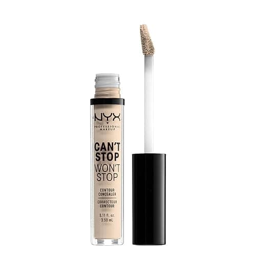 NYX PROFESSIONAL MAKEUP Can't Stop Won't Stop Contour Concealer, 24h Full Coverage Matte Finish - Fair thumbnail 2