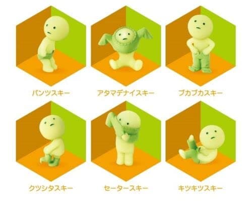 Smiski Dreams Glow in The Dark Figure, Dressing Series, Random Style, 1 Pack - Image 1