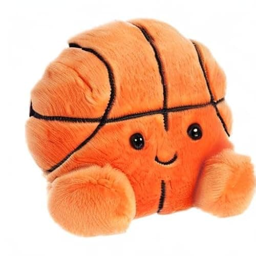 Aurora Palm Pals 4" Hoops Basketball Adorable Plush | Bean-filled understuffed bodies with collectible personalities thumbnail 6