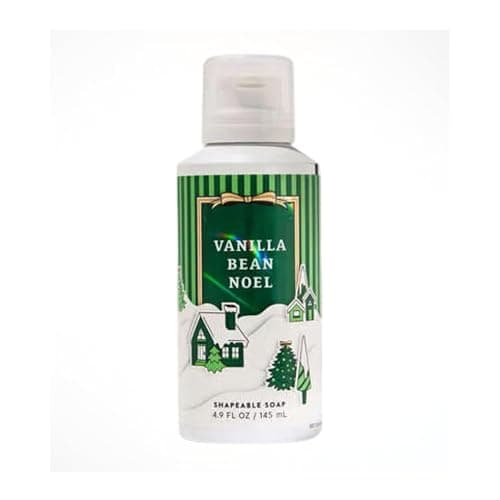 Bath & Body Vanilla Bean Noel Shapeable Soap 4.9 fl oz / 145 mL (Packaging Design Styles May Vary) - Image 1