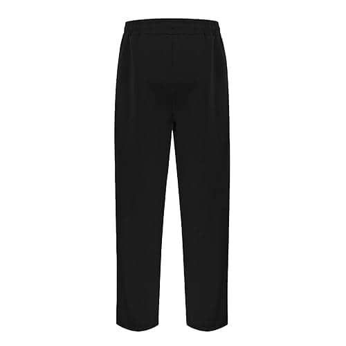 Baggy Sweatpants Men Wide Leg Sweats Pants Loose Cotton Open Bottom Joggers with Pockets Y2k Tall Trousers Streetwear thumbnail 6