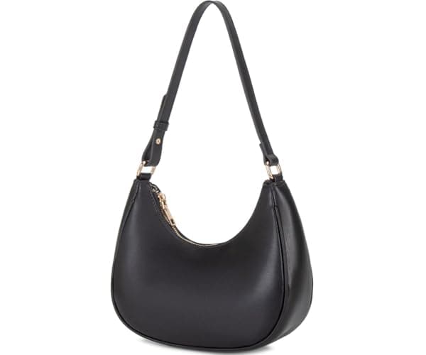 WSRYDJDL Crescent Shoulder Bags for Women Cute Hobo Tote Handbag Under the Arm Purses Mini Clutch Purse with Zipper Closure thumbnail 2