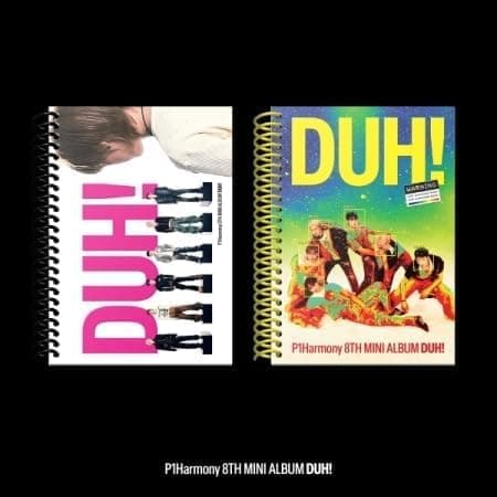 P1Harmony DUH! 8th Mini Album Photobook Ver (D+U 2 Ver SET) thumbnail 2