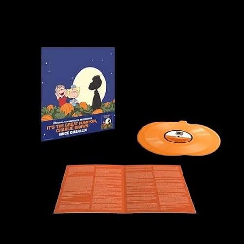 It's The Great Pumpkin, Charlie Brown Translucent Orange Pumpkin Shaped 33 1/ thumbnail 2