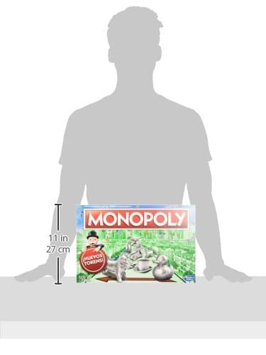 Hasbro Gaming Monopoly - Juego de Mesa de Negociar Propiedades con Bandeja de Almacenamiento y Tokens Grandes para 2 a 6 Jugadores a Partir de 8 años - Regalos de Navidad y Reyes Magos thumbnail 8