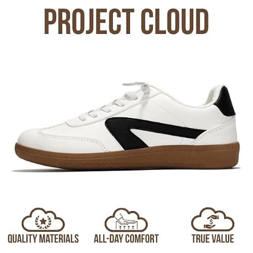 3. Project Cloud Kids Shoes for Girls & Boys - Non-Slip Memory Foam Girls Shoes - Lightweight Lace-Up Boys Fashion Sneakers Trendy (Little Irita) thumbnail 4
