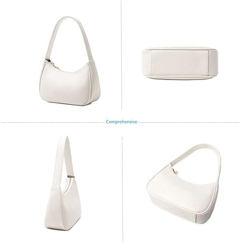 CYHTWSDJ Shoulder Bags for Women, Cute Hobo Tote Handbag Mini Clutch Purse with Zipper Closure thumbnail 6