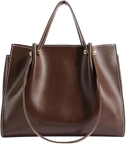 Shoulder Bag for Women with Multi-Pockets Underarm Bag PU Leather Zipper Closure Satchel Bag Solid - Image 1