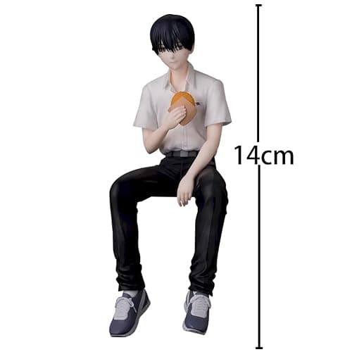 MABAIUDE 2pcs Hikaru Figure Yoshiki Tsujinaka and Hikaru Indo Figure, Sitting Pose Anime Figurine Model Statue Cake Topper Decoration Gifts for Fans thumbnail 3