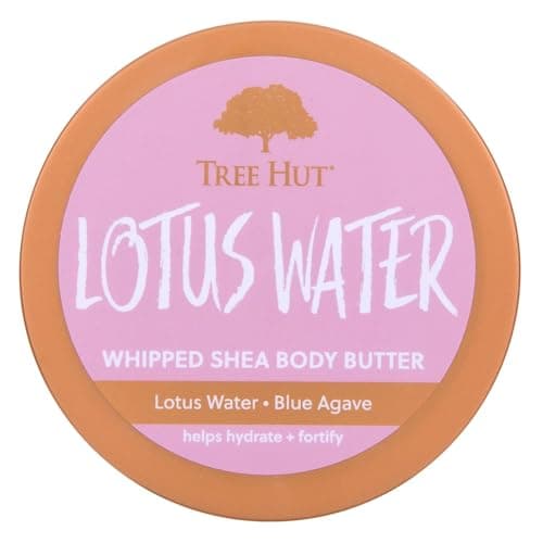 Tree Hut Lotus Water Whipped Shea Body Butter, Hydrating & Nourishing Body Lotion with Natural Oils, Moisturizer for Soft & Smooth Skin, 8.4 Oz thumbnail 2