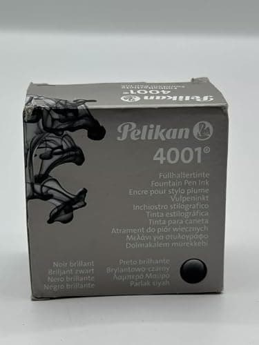 Pelikan Brilliant Black Bottled Ink for Fountain Pens, 30ml (4001) thumbnail 4