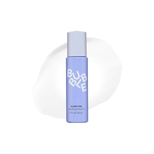 Bubble Skincare Float On Soothing Face Oil - Lightweight, Hydrating Facial Oil to Help Soothe & Calm Skin - Enriched with Safflower Oil and Prickly Pear - Skin Care Suitable for All Skin Types (30ml) - Image 1