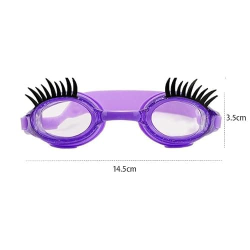 Attarrior Goggles with eyelashes, UV protective lash goggles thumbnail 2