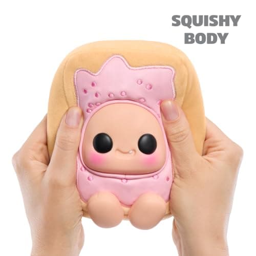 Hyojo Pop-Tarts Series, Blind Box Mixed Material Squishy Collectible, Limited Edition, 3 to Collect, Frosted Cherry, Wild Berry, Cookies & Crème,Gift for All Ages thumbnail 5