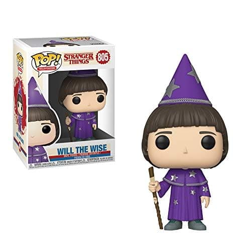 POP Stranger Things - Will The Wise Funko Pop! Vinyl Figure (Bundled with Compatible Pop Box Protector Case), Multicolor, 3.75 inches thumbnail 3
