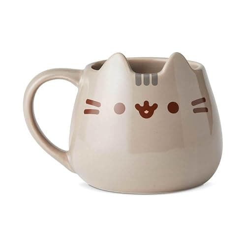 Enesco 6002676 Name is Mud “Pusheen Sculpted Mug, 16 oz., Multicolor - Image 1