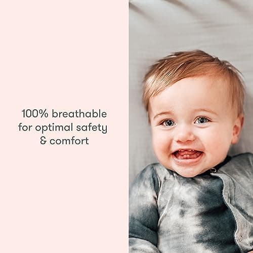 Newton Baby Organic Fitted Crib Sheets (2-Pack) - Ultra-Breathable and Soft, 100% Organic Muslin Cotton, Fits All Standard Cribs, White… - White thumbnail 7