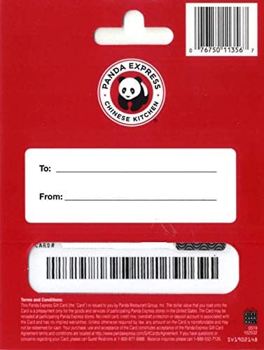 Panda Express Gift Card  thumbnail 2