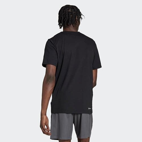adidas Mens Essentials Feelready Training T-Shirt thumbnail 4