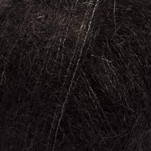 Mohair and Silk Yarn Drops Kid-Silk, 0 or Lace, 2 Ply, 0.9 oz 230 Yards per Ball (02 Black) thumbnail 2