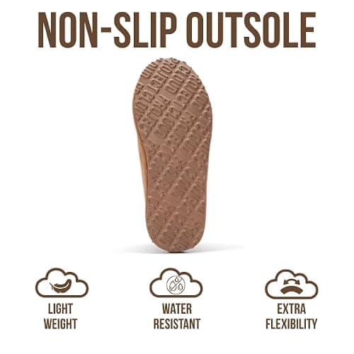 Project Cloud 100% Genuine Leather Womens Slippers with Genuine Australian Shearling Fur Lining Slippers for Women - Non-Slip EVA with Memory Foam Fuzzy Slippers Women Footwear (Nerita) thumbnail 4