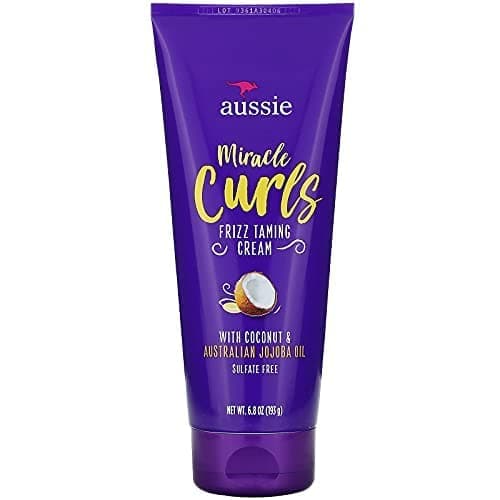 Aussie Miracle Curls Frizz Taming Cream 6.8 Ounce (Coconut & Jojoba Oil) (2 Pack) thumbnail 2
