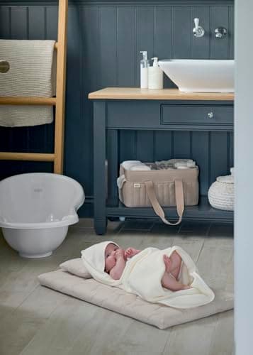 Mamas & Papas Nappy Caddy, Nursery Organizer for Changing Station and Travel, Storage Solution, Baby Shower Idea, Cashmere Waffle, 37 x 20 x 7cm thumbnail 2