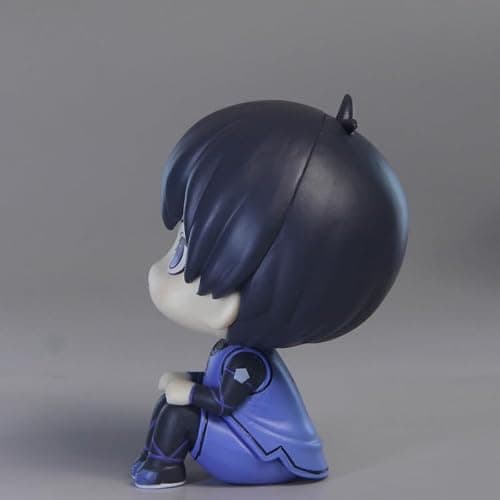 Puruuige Isagi Yoichi Figure Anime Look Up Figurine 3.9'' PVC Cute Action Figure Model Cake Topper Collectible Statue thumbnail 5