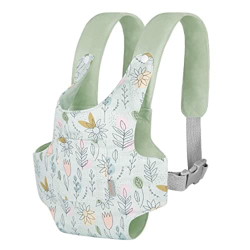 GAGAKU Baby Doll Carrier for Little Girls & Toddlers - Reborn Baby Doll Accessories - Green (Sunflower) thumbnail 8