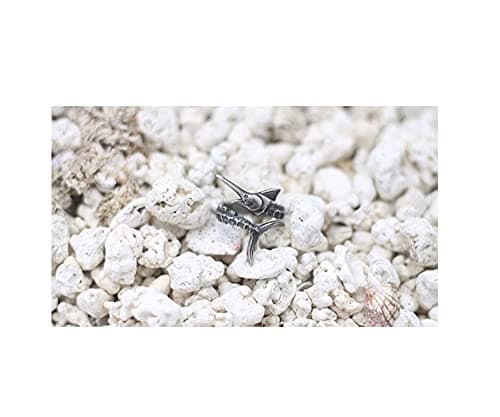 Yocoyee The old Man and the Sea Marlin Fish Ring Retro Copper Inspirational Ring Open Adjustable Ring for Women Men thumbnail 4