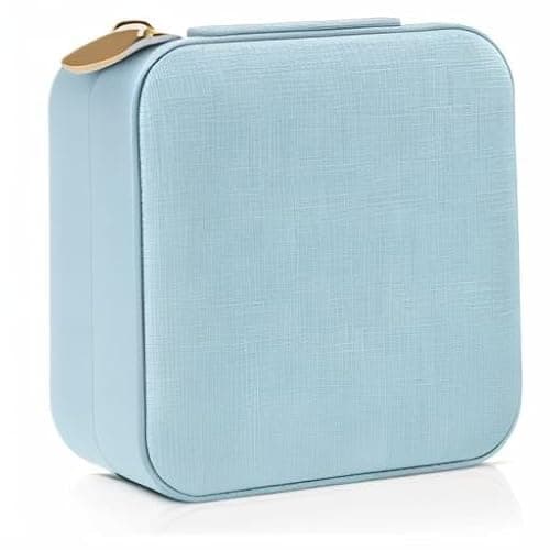 blue jewelry travel box thumbnail 8