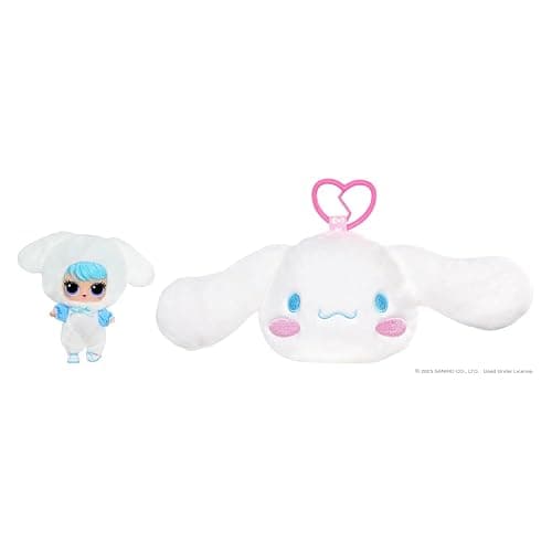 L.O.L. Surprise! Loves Hello Kitty Reversible Plush Surprise - Personaggi Sanrio di peluche con bambola L.O.L. abbinata, 5 sorprese e portachiavi da viaggio, età 4+ thumbnail 5