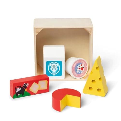 Melissa & Doug Wooden Dairy Food Groups Play Set, 1 EA thumbnail 3