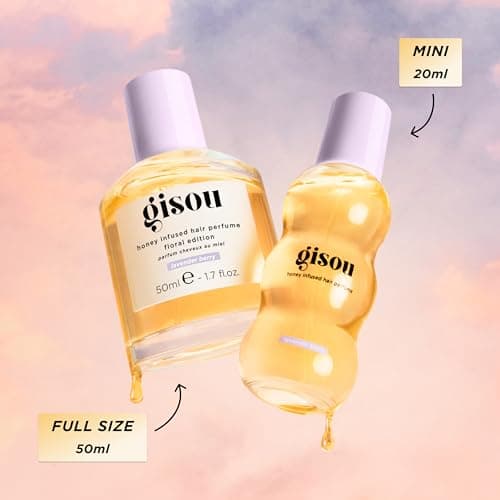Gisou Honey Infused Hair Perfume – Long-Lasting Hair Fragrance with Mirsalehi Honey & Argan Oil, Lavender Berry,1.7 Fl Oz thumbnail 7