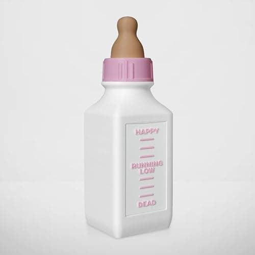 Milk Bottle for Cry Babies - Nymph Portals Milk Bottle - Baby Milk Bottle Replica - 3D Printed Decorative Replica- Collector’s Edition Bottle- Not Hollow Inside thumbnail 3