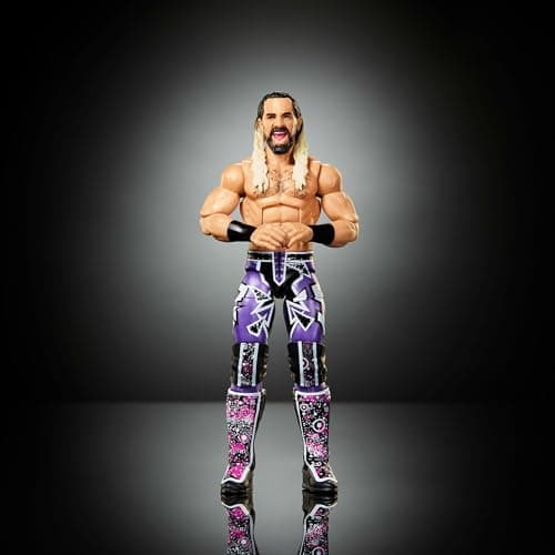 Mattel WWE Elite Collection Top Picks Action Figures & Accessories Set, 6-inch Collectible with Swappable Hands & Ring Gear thumbnail 4