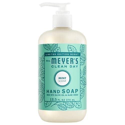 Mrs. MEYER'S Clean Day Liquid Hand Soap Variety Pack 12.5 Fl Oz Each, 1 CT (Rose + Lilac + Mint + Daisy + Dewdrop + Honeycomb) thumbnail 4