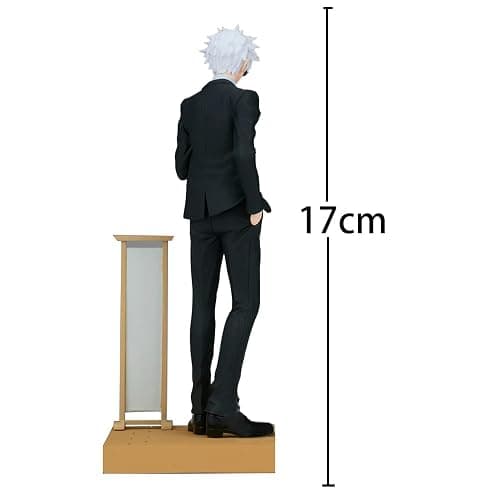 Jiumaocleu 2 pièces figurine anime JJK action figure Geto Suguru figurine Gojo Satoru 17 cm statue en PVC modèle décoration pour voiture collection pour fans d'anime thumbnail 3