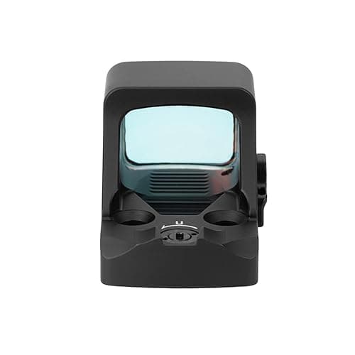 HOLOSUN HS407K X2 Red 6 MOA Dot Open Reflex Optical Sight for Subcompact Pistols - Durable Parallax Free Unlimited Eye Relief Handgun Sight with Aluminum Housing & Shake Awake Technology - Black thumbnail 6