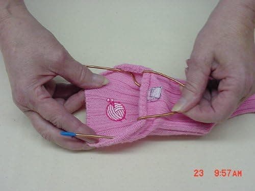 Set of 2 Sock Easy Embroidery Machine Hooping Hoop Aid / Hoops - Easy Hoop for Socks thumbnail 3