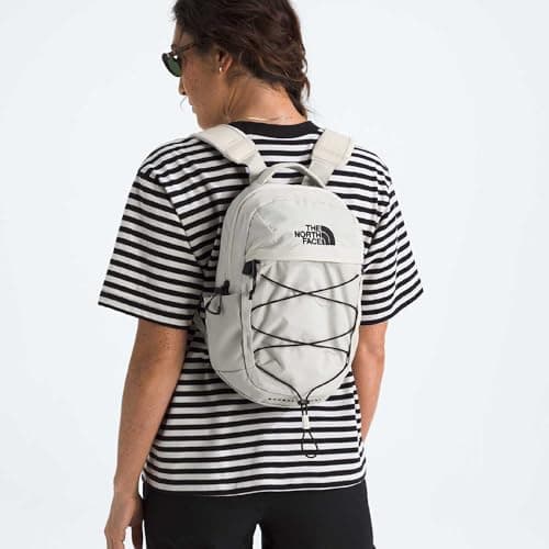 The North Face Borealis Mini Backpack, White Dune/TNF Black, One Size thumbnail 2