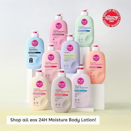 Eos Loción Corporal Shea Better - Jasmine Peach | Hidratación 24H, Ligera y No Grasosa | Hecha con Karité Natural | Vegana | 16 Onzas Líquidas thumbnail 7