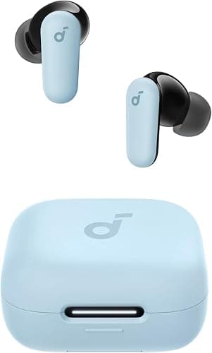 soundcore P30i by Anker Noise Cancelling Earbuds, Strong and Smart Noise Cancelling, Powerful Bass, 45H Playtime, 2-in-1 Case and Phone Stand, IP54, Wireless Earbuds, Bluetooth 5.4, App Control - Image 1
