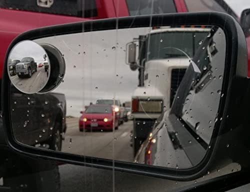 Ampper Blind Spot Mirror, 2" Round HD Glass Frameless Convex Rear View Mirror, Pack of 2 thumbnail 6