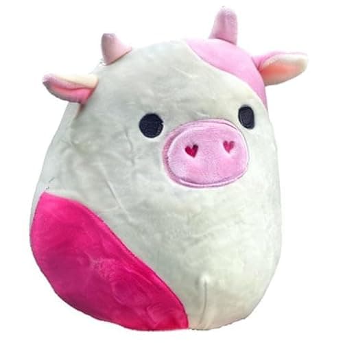 Squishmallow Official Kellytoy Plush Farm Squad Squishy Soft Plush Toy Animals (Caedyn Cow, 5 Inch) thumbnail 2