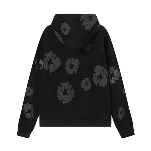 Unisex pullover sweaters, hooded long-sleeved, suitable for autumn and winter wear, casual, loose, stylish and versatile. thumbnail 2